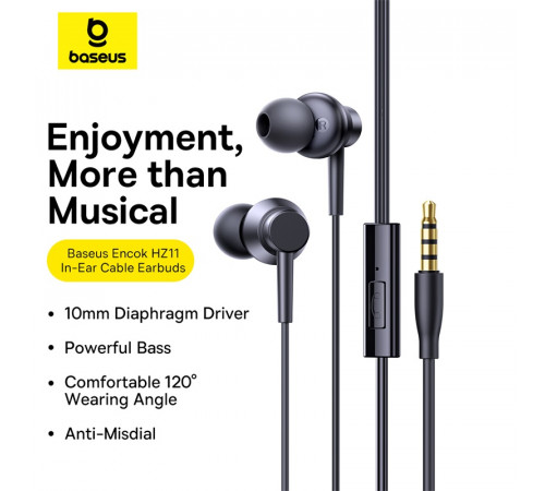 Навушники Baseus Encok HZ11 3.5mm (A00164200113-Z1)
