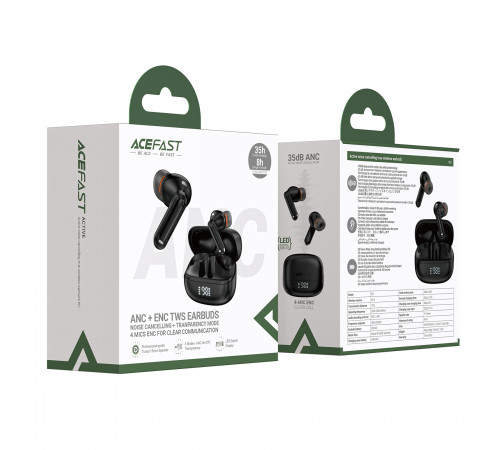 Бездротові навушники AceFast W1 Active Noise Cancelling