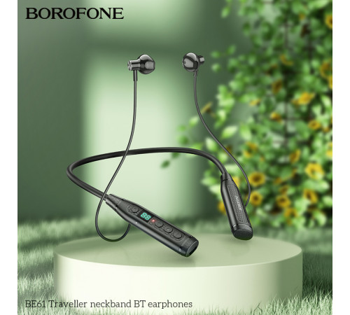 Навушники Borofone BE61 Traveller neckband sports