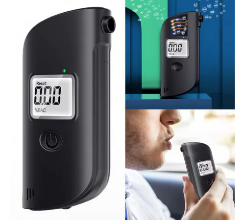 Тестер спирта дыхания LCD  Alcohol tester	  HA-170  (100)  и (200)