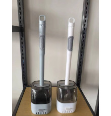 Туалетний йоржик із гнучкою силіконовою щіткою Йоршик для унітазу Toilet brush 851 (40)