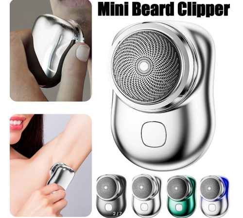Портативная дорожная мини электробритва Mini Shaver P10 (USB зарядка   LY-657     (200)