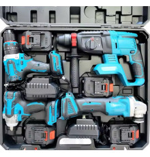 ШУРУПОВЕРТ 4 В 1 БОЛГАРКА ПЕРФОРАТОР ГАЙКОВЕРТ 48V 0730-1 (2)