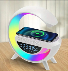 Світильник ВЕЛИКИЙ XL-810 3401 Portble Bluetooth білий шум RGB з годинником (24)
