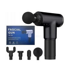 Масажер М'язовий Fascial Gun FH-320 USB (16) (20)