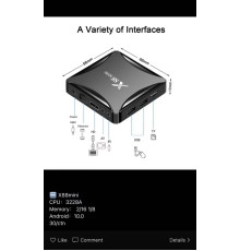 Смарт Приставка X88 mini 11 4/32 40)(20)