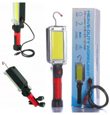 Ліхтар акумуляторний для СТО 20Вт, USB, WOW ZJ-8859 COB з магнітом та гачком 88597 (72)