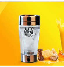 Чашка   Кофейная кружка 301-400 мл, кружка с прозрачным корпусом ,нержавеющей стали  (50)