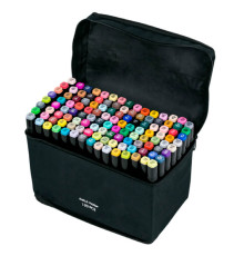 Маркери 120 набір маркерів для скетчингу touch, 120 кольорів (10)