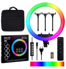 Кільцева Led лампа RGB MJ18 (45см) (10)