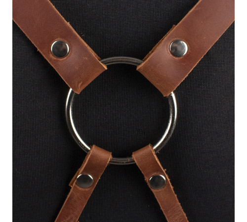 Кухарський фартух Daddy Smoke із тканини бежевий