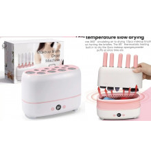 Сушарка для пензлів для макіяжу,реда для щетинок з термоконтролем та 12 отворами LY-610 (48)