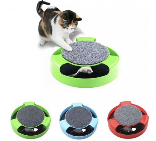 Іграшка Інтерактивна когтедерка для котів і кішок зловити мишку Catch The Mouse (28)