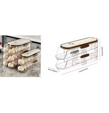 Полиця Підставка для яєць 2 полички Egg rack 133 (10)