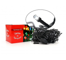 4565 2025 Чірний провідГірлянда 100LED mix 111-10 (100)