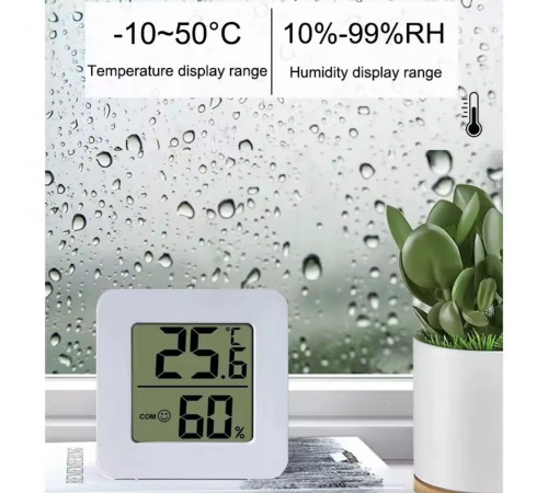Термометр, гігрометр, вимірювач температури та вологості у приміщенні.  5431( 1000)