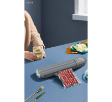 Вакуумний пакувальник, побутовий автоматичний апарат Capper білий сірий LY-652 (20)