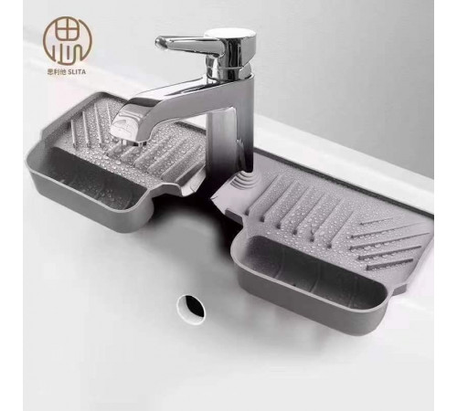 Силіконова насадка-бризковик на змішувач для раковини, килимок Drain pan -94-10-100PCS (100)