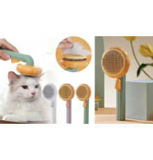 159 Щітка для вичісування вовни. Часник для тварин. Гребінець для собак та кішок XL-9149(120)