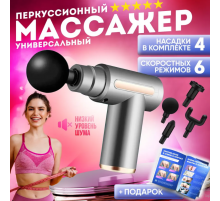 МАССАЖЕР перкуссионный массажер для шеи, головы и ног Massage gun	 XL-1011 (40)