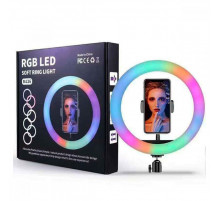 Кольцевая Led лампа RGB MJ26  (26см) (30) (40)     HA-5
