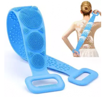 Силіконова щітка для душу Silicon bath towel (250) (500)