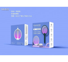 Світлодіодна пастка для комарів, 3 в 1, 3000 в LY-844 - ракетка (60)