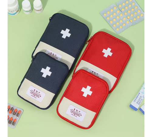 Аптечка дорожня для дому ліків авто сумка контейнер medical kit ВЕЛИКА 5546 (500)