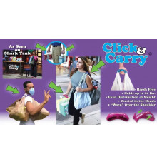 Ручка для перенесення пакетів, сумок, коробок знімна ручка BAG HLE 449 (160)