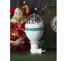 Диско Лампа Світлодіодна лампочка RGB у формі чарівної кулі E27 HA-142 (100)