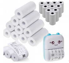 Бумага Ролоны   5 шт в упаковке  Для термопринтера   Printing paper	-64-10 400PCS (80)