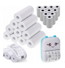 Папір Ролони 5 шт в упаковці Для термопринтера Printing paper -64-10 400PCS (80)