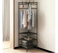 Кутова вішалка 2-рівнева полиця для зберігання, -21-20 (18) (16) (20)