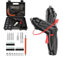 Шуруповерт ДРЕЛЬ   Отвертка  Набор электроинструментов 3,6 В,1800 мАч, (20)