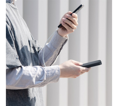 Кабель Baseus Superior Series Fast Charging Data Cable USB to iP 2.4A 0.25m White (CALYS-02)