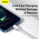 Кабель Baseus Superior Series Fast Charging Data Cable USB to iP 2.4A 0.25m White (CALYS-02)