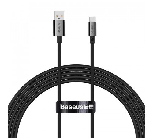 Кабель Baseus Superior Series Fast Charging Data Cable USB to Type-C 100W 2m Cluster Black (P10320102114-02)