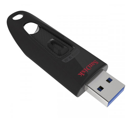 Флеш-накопичувач SanDisk USB 3.0 Ultra 128Gb (130Mb/s) Black (SDCZ48-128G-U46)
