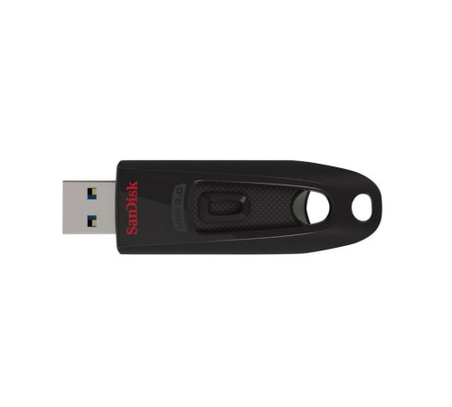 Флеш-накопичувач SanDisk USB 3.0 Ultra 128Gb (130Mb/s) Black (SDCZ48-128G-U46)