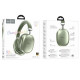Бездротові накладні навушники HOCO W35 Max Joy BT headphones Green (6942007625609)