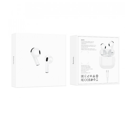 Бездротові навушники TWS HOCO EW78 White (6942007631808)
