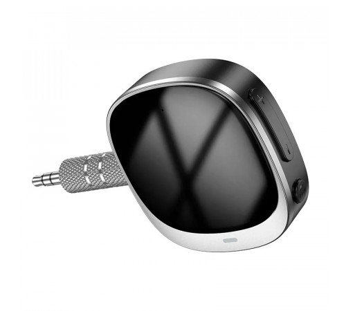 Bluetooth-ресивер HOCO E80 Travel car AUX BT receiver Black (6942007618908)