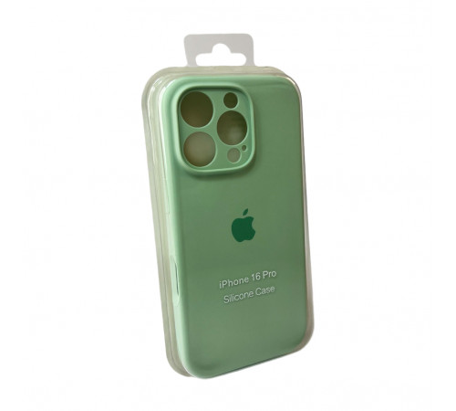 Чохол для смартфона Silicone Full Case AA Camera Protect for Apple iPhone 16 Pro 51,Avokado Green (FullAAi16P-51)