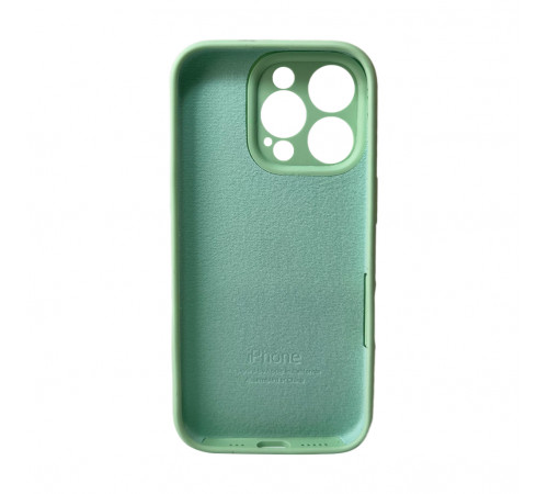 Чохол для смартфона Silicone Full Case AA Camera Protect for Apple iPhone 16 Pro 51,Avokado Green (FullAAi16P-51)