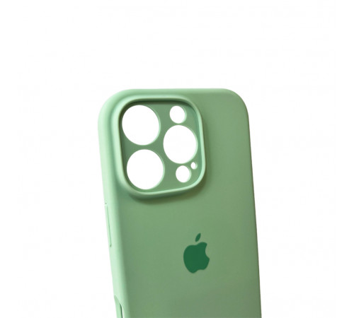 Чохол для смартфона Silicone Full Case AA Camera Protect for Apple iPhone 16 Pro 51,Avokado Green (FullAAi16P-51)
