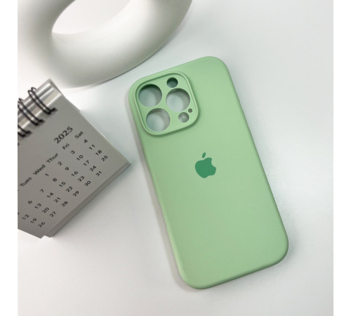 Чохол для смартфона Silicone Full Case AA Camera Protect for Apple iPhone 16 Pro 51,Avokado Green (FullAAi16P-51)