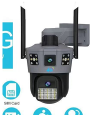 360 Камера SD39-4G ЧОРНА SIM CARTA 4G Solar ptz 6MP camera ¶app:v380pro (20)