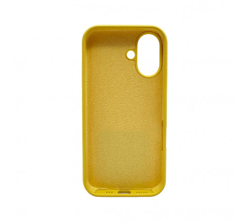 Чохол для смартфона Silicone Full Case AA Open Cam for Apple iPhone 16 33,Canary Yellow (FullOpenAAi16-33)