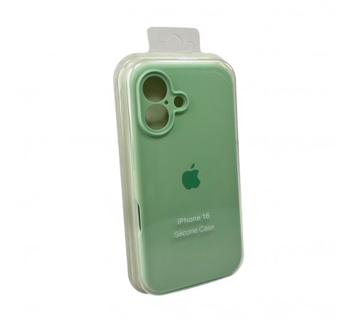 Чохол для смартфона Silicone Full Case AA Camera Protect for Apple iPhone 16 51,Avokado Green (FullAAi16-51)