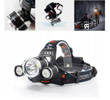 RJ-3000 Фонарик налобный       2  Акумулятора      (100)